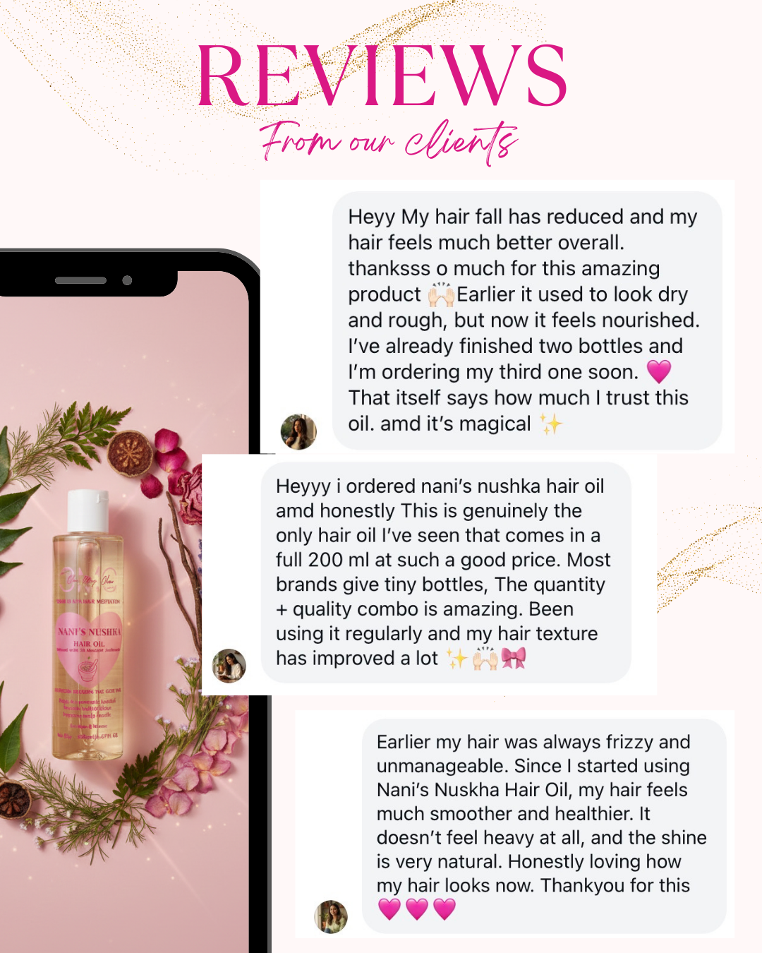 Oh My Glow – Nani’s Nuskha Hair Oil (Infused with 20 Jadibootis)
