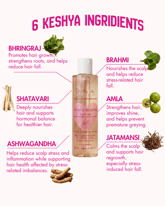 Oh My Glow – Nani’s Nuskha Hair Oil (Infused with 20 Jadibootis)