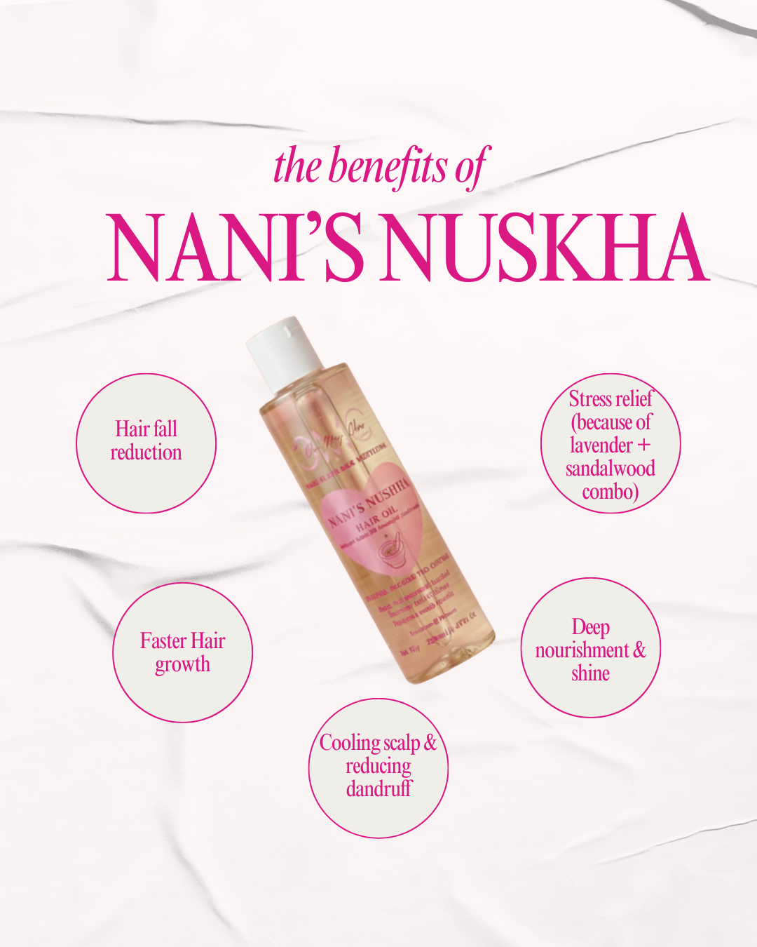 Oh My Glow – Nani’s Nuskha Hair Oil (Infused with 20 Jadibootis)